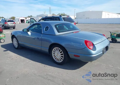 2005 Ford Thunderbird 50Th Anniversary из США, поврежденный, VIN 1FAHP60A65Y100547